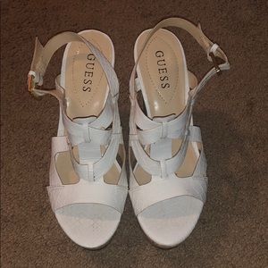 Guess wedge high heels